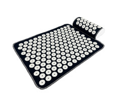 Массажный коврик EasyFit (компактный аппликатор-накидка Кузнецова) с подушкой 