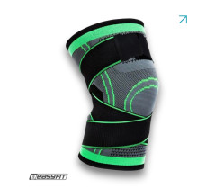 Компрессионный наколенник  EasyFit с ремнями (S)