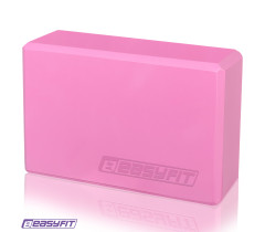 Блок для йоги EasyFit EVA Розовый