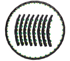 Обруч массажный (Хула Хуп) EasyFit Double Grace для похудения