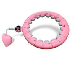 Хулахуп EasyFit Hoop Balance Pro с утяжелителем и счетчиком