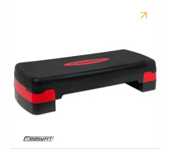 Степ-платформа EasyFit Step-B 2-ступенчатая красная