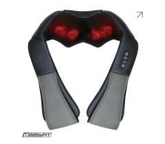 Массажер для шеи EasyFit Shiatsu (шиацу-массаж плеч и тела роликовый)
