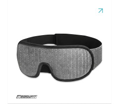 Маска для сна 3D EasyFit Dream с эфектом памяти (серая)