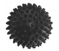 Массажный мячик EasyFit PVC 7.5 см жесткий черный