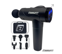 Перкуссионный массажер для спины Easyfit Vibe 6 насадок, 30 режимов