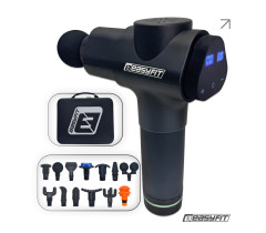 Перкуссионный вибромассажер Easyfit UltraGun 13 насадок