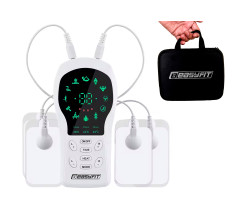 Миостимулятор с подогревом EasyFit Pro ActivePulse импульсный массажер для мышц + Чехол