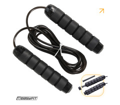 Скакалка с утяжелителем EasyFit