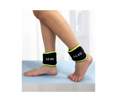 Утяжелители EasyFit Comfort 0,5 кг для ног и рук  с металлом (пара)