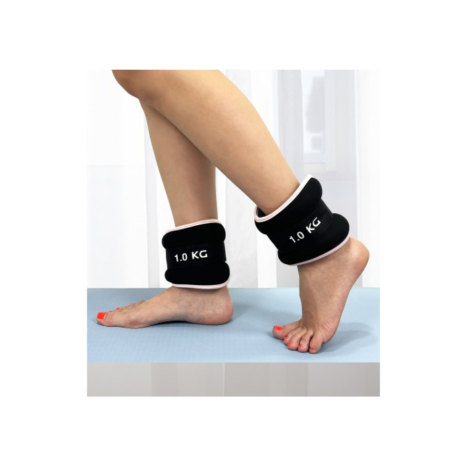 обтяжувачі EasyFit Comfort 1 кг для ніг та рук з металом (пара)