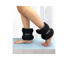 Утяжелители EasyFit Comfort 3 кг для ног и рук  с металлом (пара)