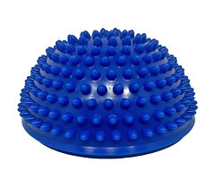 Полусфера массажная киндербол EasyFit 16 см мягкая синяя