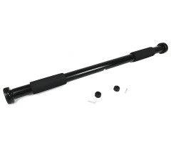 Раздвижной распорный турник EasyFit 83-130 см Черный
