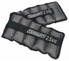 Утяжелители для ног и рук с металлом EasyFit Metal 2,5 кг (пара)