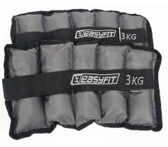 Утяжелители для ног и рук с металлом EasyFit Metal 3 кг (пара)