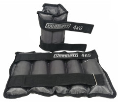 Утяжелители для ног и рук с металлом EasyFit Metal 4 кг (пара)