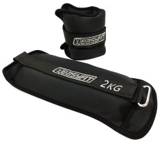 Обтяжувачі для ніг та рук з металом EasyFit MYAKI по 2 кг (пара)