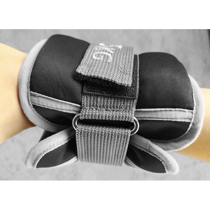 Обтяжувачі для ніг та рук з металом EasyFit MYAKI по 1,5 кг (пара)