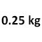 Утяжелители для ног и рук EasyFit 0,25 кг (пара)